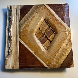 Earthy Journal - Scrapbook - Photo Album - Natural Materials - Blank Pages - Picture 1 of 6