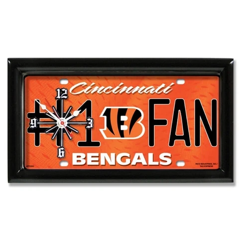 NFL Clock - Cincinnati Bengals Cover