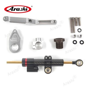 For Kawasaki Ninja ZX-6R 2009-2016 ZX6R Steering Stabilizer Damper and Brackets - Picture 1 of 7