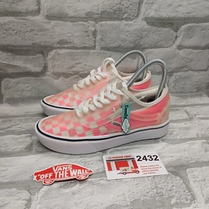 Vans Comfycush Slip Skool Checkerboard Women's Size 5.5 Men Size 4 Shoes - Picture 1 of 10