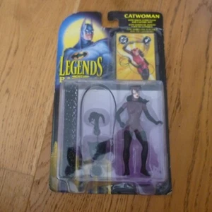 Legends Of Batman Catwoman Action Figure DC 1994 Kenner Sealed on creased card - Picture 1 of 9