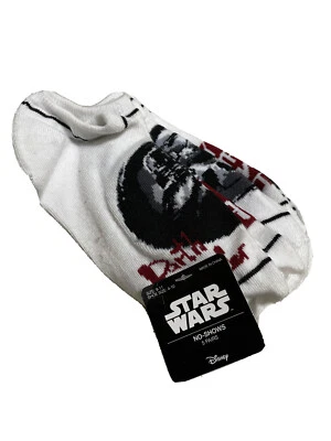 5 Pairs Star Wars Womens Chewbacca Darth Clone No Show Socks Size 9 To 11 New - Image 1 of 4