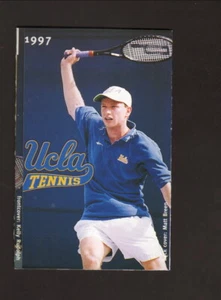 Calendario de bolsillo de tenis UCLA Bruins 1997 StarLite Met-RX Pac 10 - Imagen 1 de 3