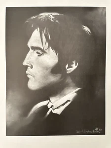 Hard To Find! Robert Stephen Simon 1985 ELVIS Print/Poster - Silvertones Unltd. - Picture 1 of 9