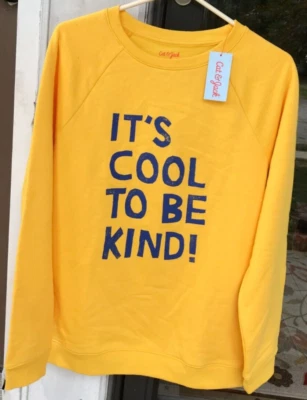 Sudadera polar LS amarillo brillante para niños 18 XXL Cat & Jack IT'S COOL TO BE KIND Foto 1 de 4