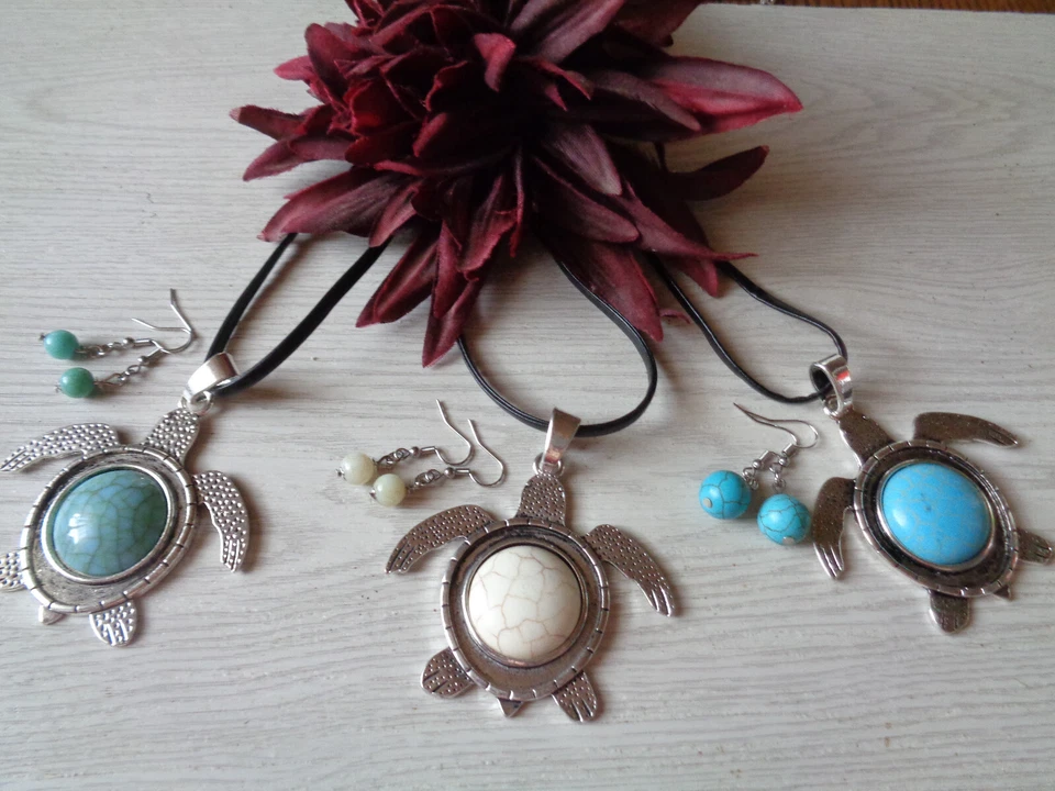 Schmuckset "Schildkröte" 3 Varianten auswählbar - Bild 1 von 1