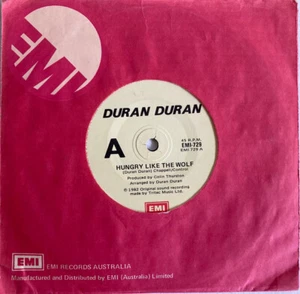 DURAN DURAN "Hungry Like The Wolf" 45 Single RB241 - Picture 1 of 2