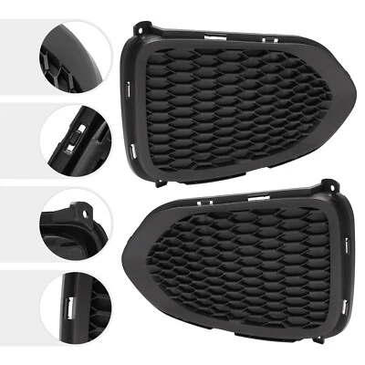 For Kia Sorento 2011-2013 Fog Light Cover Driver and Passenger Side | Pair Black Foto 1 de 4
