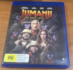 Jumanji : The Next Level (2020 : 1 Disc Blu-Ray) Very Good Condition Region B - Picture 1 of 3