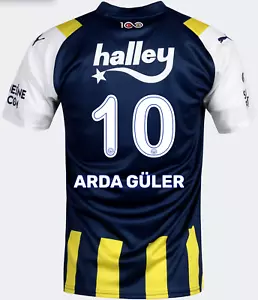 Fenerbahce ARDA GULER 10 Puma 2023/24 Home Jersey Official Licensed Size MED - Picture 1 of 7