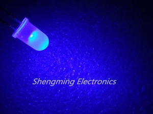 1000 PIEZAS 5mm Super Brillante Luz Azul LED Diodos Emisores Niebla Difundida - Imagen 1 de 2