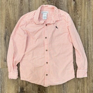 Boys Tommy Bahama Button Down Plaid Shirt (B) - Picture 1 of 5