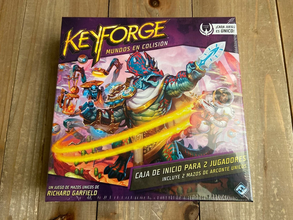 Keyforge - Starter Box 2 Players - FFG - Worlds Collide - Spanish - Image 1 of 1