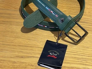 Neu Paul & Shark Yachting Green Gürtel Größe UK38 EU105 Super Qualität WOW!! - Bild 1 von 6