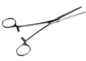 Confezione 3 Pinze Termostatiche Dritte 8" Morsetti Bloccaggio Acciaio Inox Strumento Chirurgico - Foto 1 di 5