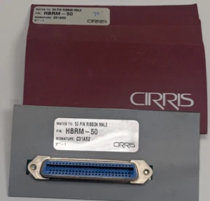 Adattatore connettore nastro CIRRIS SYSTEMS HBRM-50 0,085" (2,16mm) firma C31A52 - Foto 1 di 4