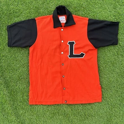 Camiseta de beisebol vintage verdadeira anos 60 Wilson X Goldsmith tamanho médio remendo G rara - Imagem 1 de 4