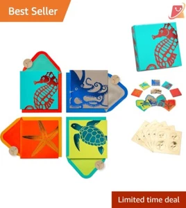 Boxed Note Cards Sea Life 20-Count Blank Design Perfect for Various Occasions - Picture 1 of 7
