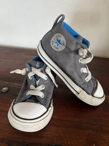 Converse Chuck Taylor Grey Toddler Boys Shoes Size 7 - Picture 1 of 4