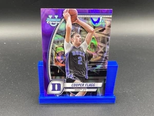 2024-25 Bowman U Chrome Cooper Flagg #16 Purple Lava Refractor Duke Mavericks 🏀 - Picture 1 of 2