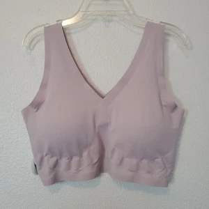 Sujetador de salón ajustado para niñas rubor corte lazer salón almohadillas extraíbles talla XL cuello en V - Imagen 1 de 12