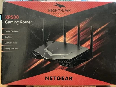 Netgear NIGHTHAWK XR500 Gaming Router, neu, noch Verschweißt - Bild 1 von 3