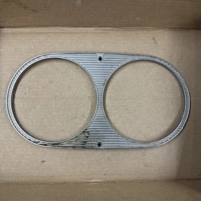 Ford Thunderbird 1961 1962 1963 embellecedor de bisel de faros C2SB-13052-A cromo OEM Foto 1 de 4