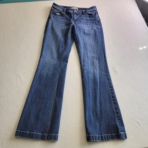 White House Black Market Blanc Stretch Jeans Women’s Size 6R Medium Blue Wash - Picture 1 of 11