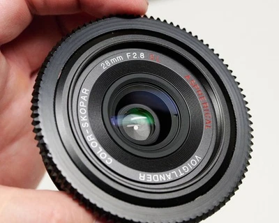 Lente Voigtlander Color-Skopar 28 mm F2,8 SL II Nikon AI-s montaje F Duclos Foto 1 de 3