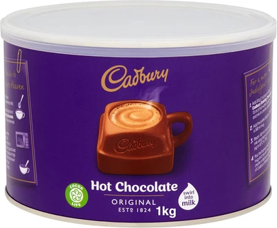 MONDELEZ Cadbury Hot Chocolate, 1 kg (Packaging may vary)