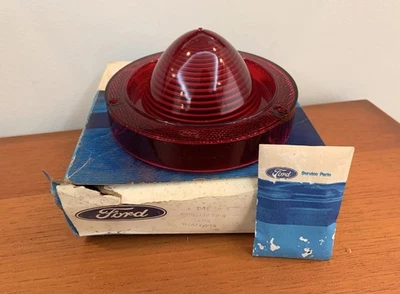 NOS 62 1962 福特 FAIRLANE 500 63 1963 年 FALCON 尾灯后灯镜片 — 第 1/4 张图片