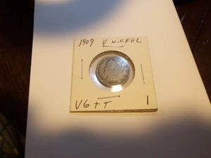 NICE KEY DATE 1909 LIBERTY HEAD NICKEL - Picture 1 of 11