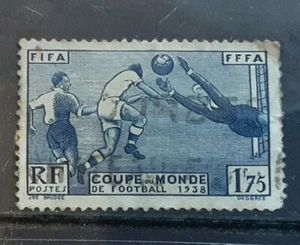 France 1938 - World Cup used stamp SG612 - Picture 1 of 1