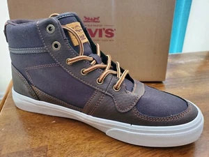 BOY'S LEVI'S *STANTON*  SNEAKER BOOT COLOR~BROWN SIZE 5.5 M - Picture 1 of 5