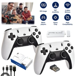 M15 Pro Console 2.4G Dual Wireless Controller Game Stick 4K 20 Video Game Sticks - Picture 1 of 20