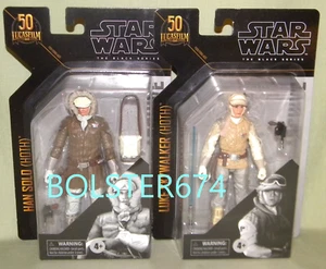 HOTH HAN SOLO & LUKE SKYWALKER Black Series Archive 6" Star Wars Empire Strikes - Picture 1 of 24