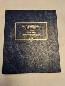 Statehood Quarters Album 1999-2008 Complete Philadelphia And Denver Mint... - Picture 1 of 11
