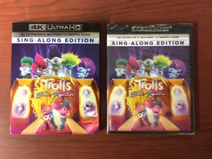 Trolls Band Together (4K Ultra HD Blu-Ray UHD + Blu-Ray) - NEW - w/ Slipcover - Picture 1 of 2