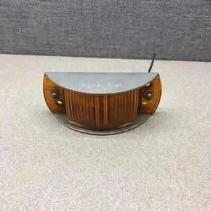 Vintage Signal-stat 1117A Armored Amber Truck Clearance Light Lamp - Picture 1 of 6