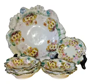 Antikes JPSV Johann Seltmann Vohenstrauss Germany Muschelform 7-teiliges Set *RAR* - Bild 1 von 13