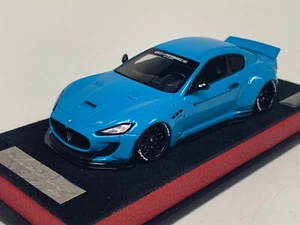 1/43 AB MODELS Maserati Granturismo Liberty Walk LB PERFORMANCE Azul Bebé Liso - Imagen 1 de 11