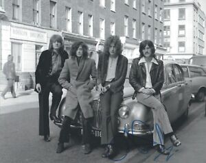 Robert Plant Led Zeppelin 8 X 10 Genuine Hand Signed Autographed Photo & COA