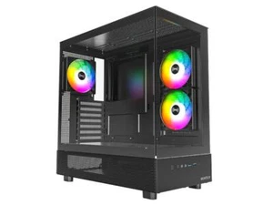 Montech XR ATX Mid Tower Case - Black (3 x ARGB fans) XR (B) - Picture 1 of 7