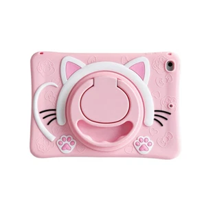 Kids Shockproof Silicone Cute Case Cover For iPad 234 5/6/7/8/9th Mini Air Pro - Picture 1 of 35