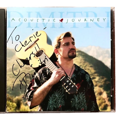Dimitri : CD ~ Acoustic Journey (autographed artwork ) - {LCA Records 2001} - NM - Image 1 of 4