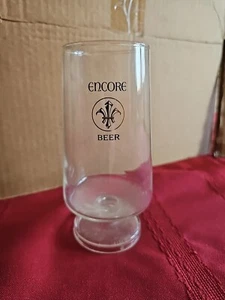 Encore Bier - Schlitz Vintage Fußstamm Bierglas 6" - Bild 1 von 1