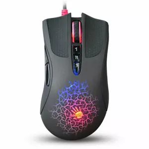 or Bloody A90 Optical Gaming Mouse Colorful Glare Wired Mice Inactive version - Picture 1 of 7