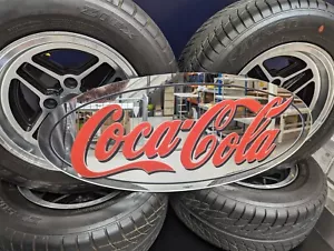Coca Cola Mirrored Coke Sign - Home Bar / Pub - Picture 1 of 9