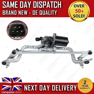 TOYOTA PRIUS HYBRID 2009-2015 FRONT WINDSCREEN WIPER MOTOR & LINKAGE - Image 1 of 3