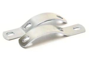 Silencer Mounting Brackets, Triumph T120 Bonneville TR6 1963-70, 70-4951 UK Made - Picture 1 of 2